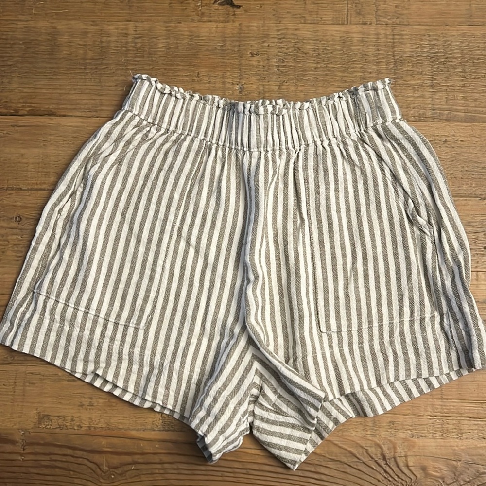 ABERCROMBIE & FITCH Linen Pull On Shorts
